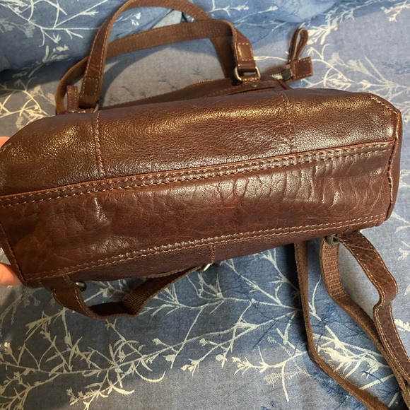 SPIKES AND SPARROW convertible bag to backpack leather - Picture 8 of 8